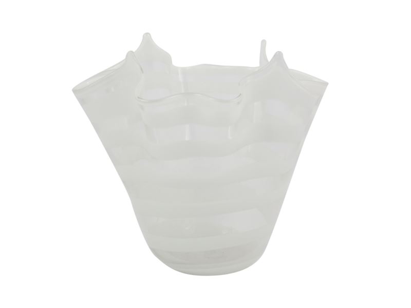 Vaso Venini a Forma di Fazzoletto