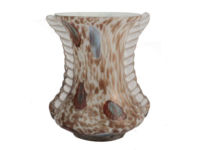 Vaso in Vetro Incamiciato a.V.e.M.