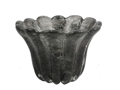 Coppa Costolata della Serie "crepuscolo" E. Barovier e F. Toso, Barovier & Toso,