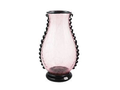 Vaso di Forma Schiacciata Barovier & Toso, Attribuito,