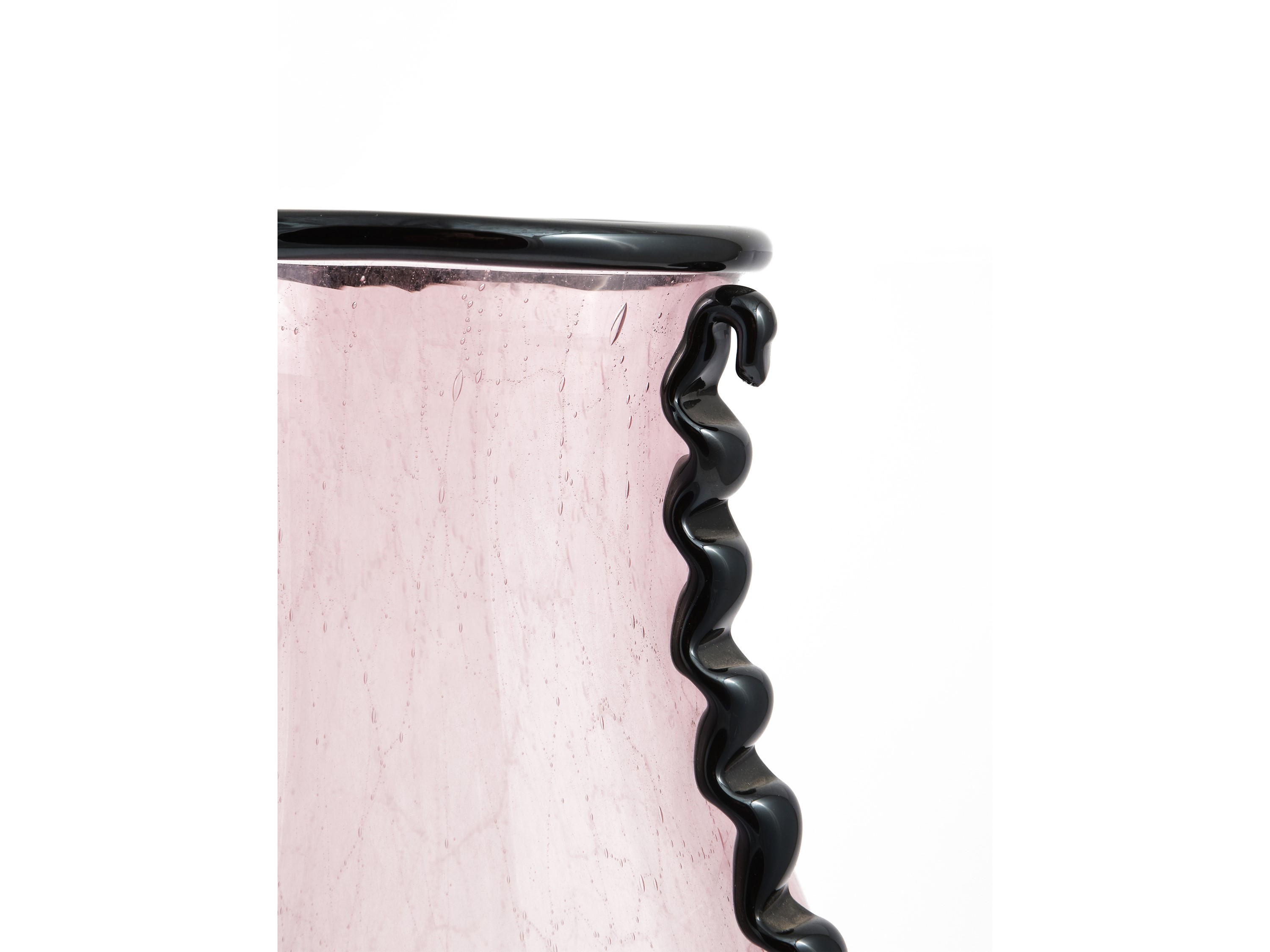 Vaso di Forma Schiacciata Barovier & Toso, Attribuito,