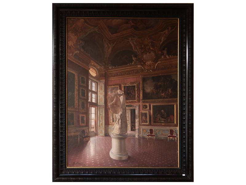 Santi Corsi - La Sala di Giove a Palazzo Pitti, Firenze