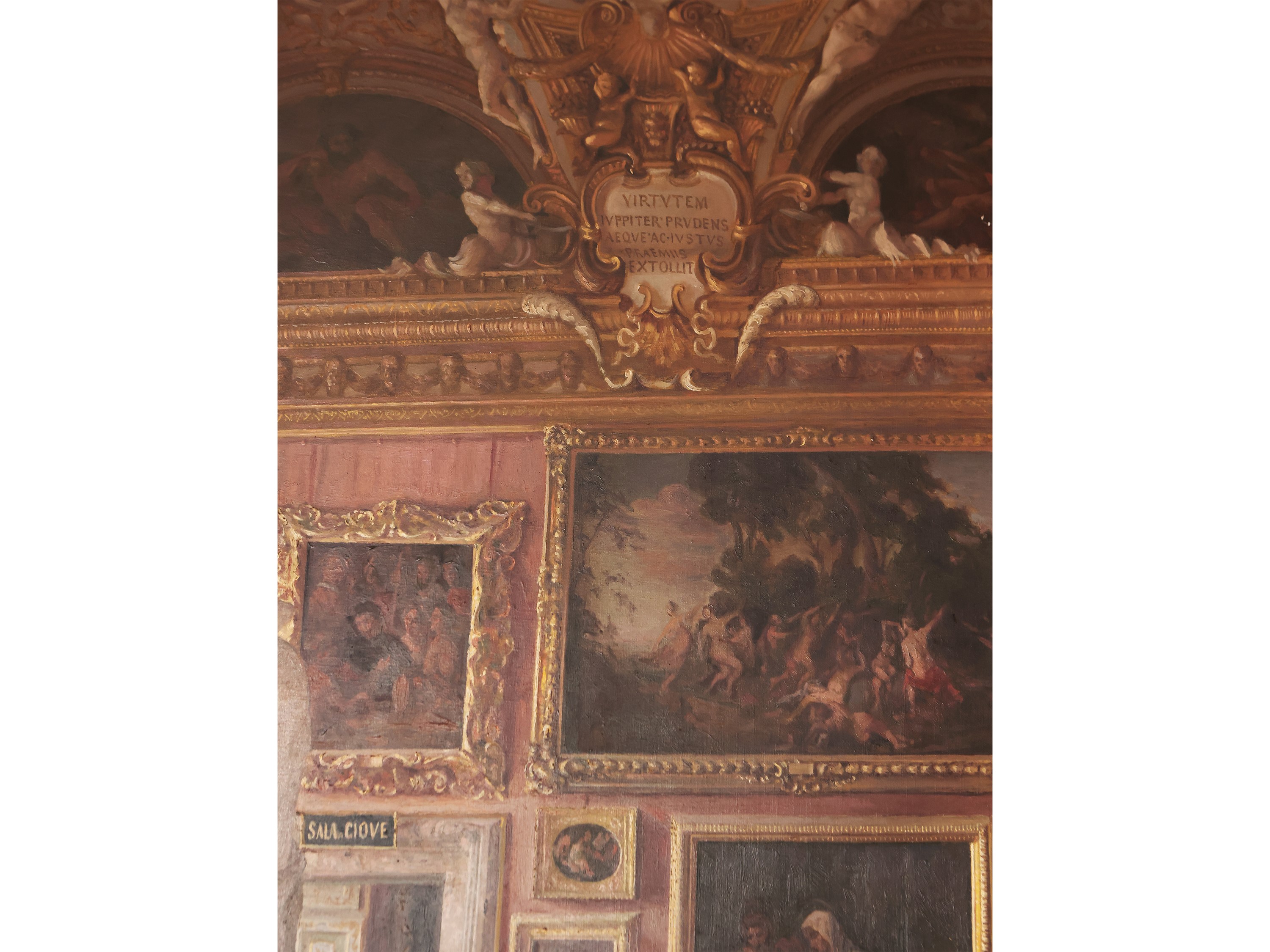 Santi Corsi - La Sala di Giove a Palazzo Pitti, Firenze