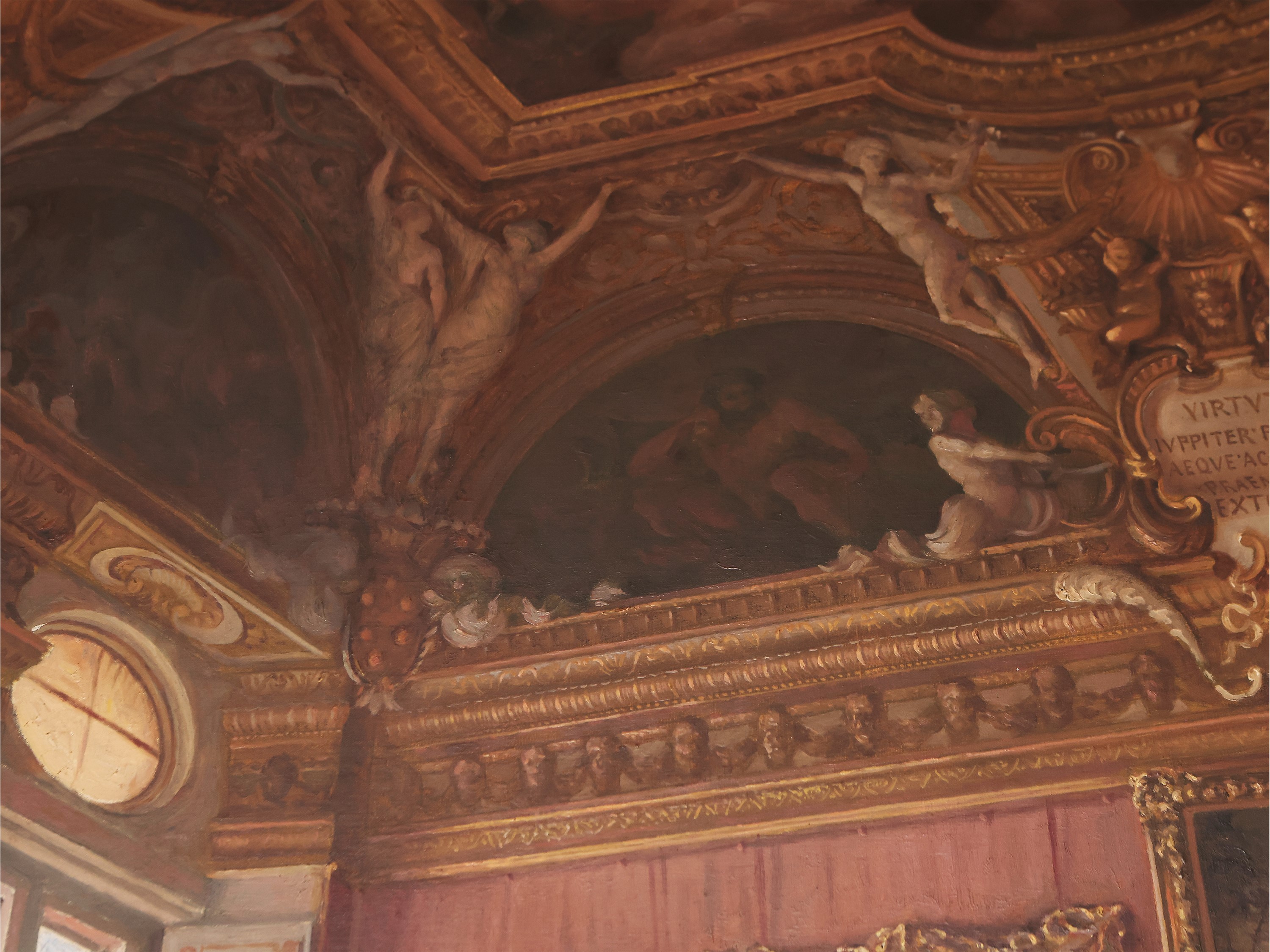 Santi Corsi - La Sala di Giove a Palazzo Pitti, Firenze