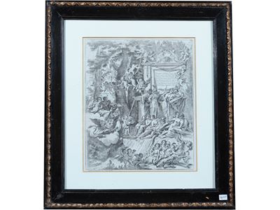 Allegoria in Onore del Cardinale Franciotti con le Tre Virtù Teologali