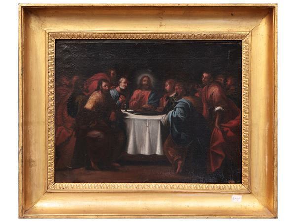 Scuola francese del XVIII/XIX secolo - Ultima cena