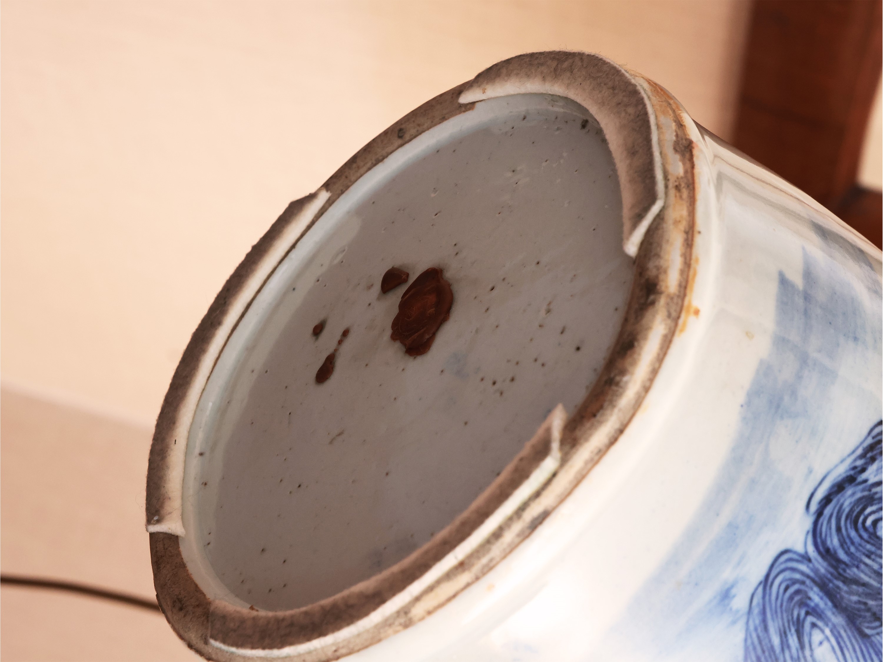 Vaso in Porcellana, Cina Fine del XIX Secolo