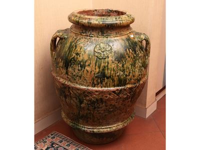 Orcetto in Terracotta Invetriata a Colaggio, Impruneta