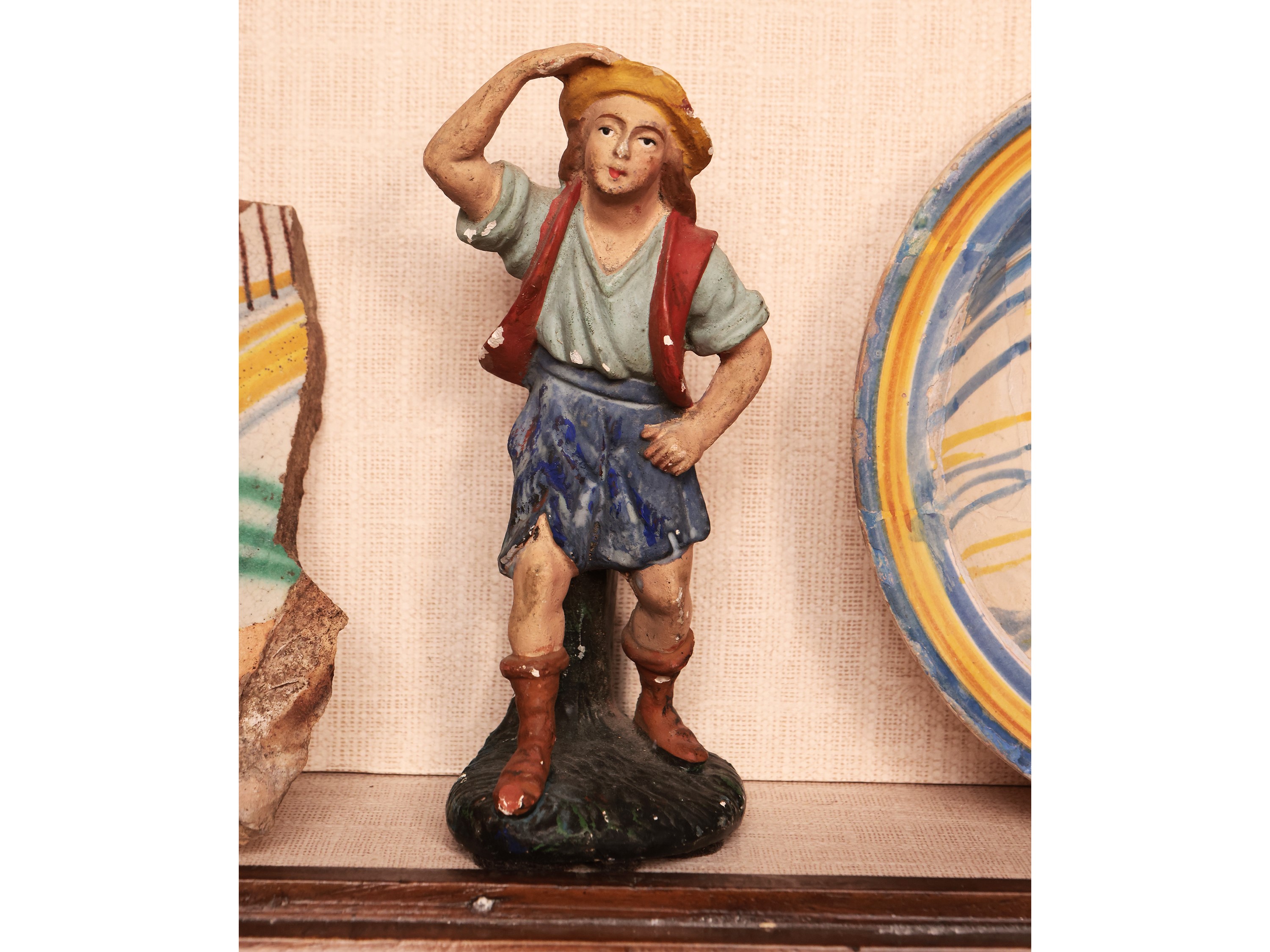 Cinque Piatti in Maiolica