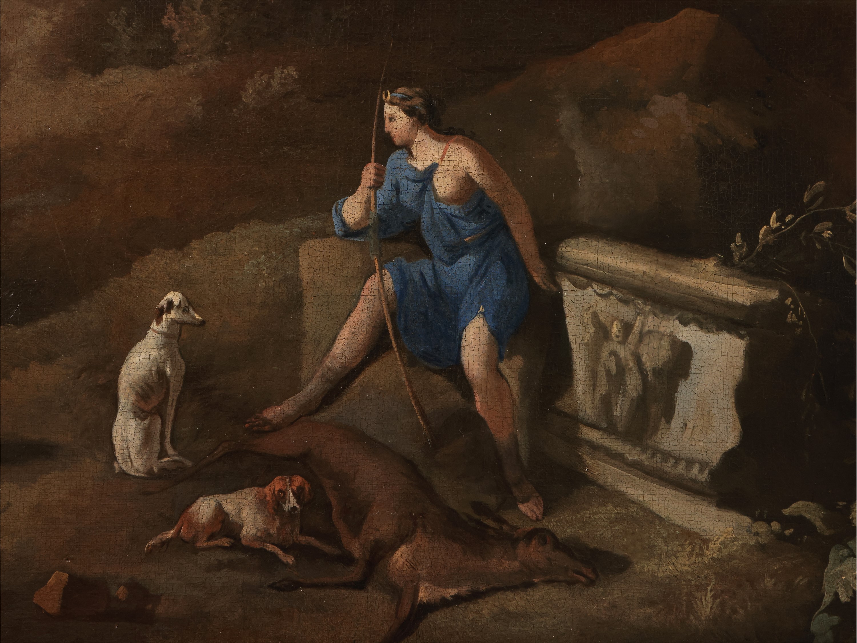 Paesaggio con Diana Cacciatrice e Satiri Danzanti