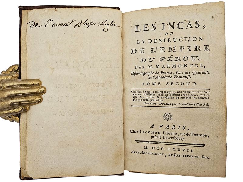 Les Incas Ou la Destruction De L'empire Du Pérou