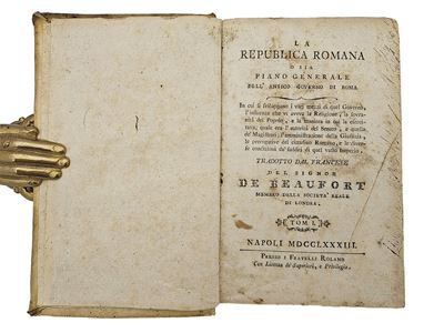 La Repubblica Romana o Sia Piano Generale Dell'antico Governo di Roma