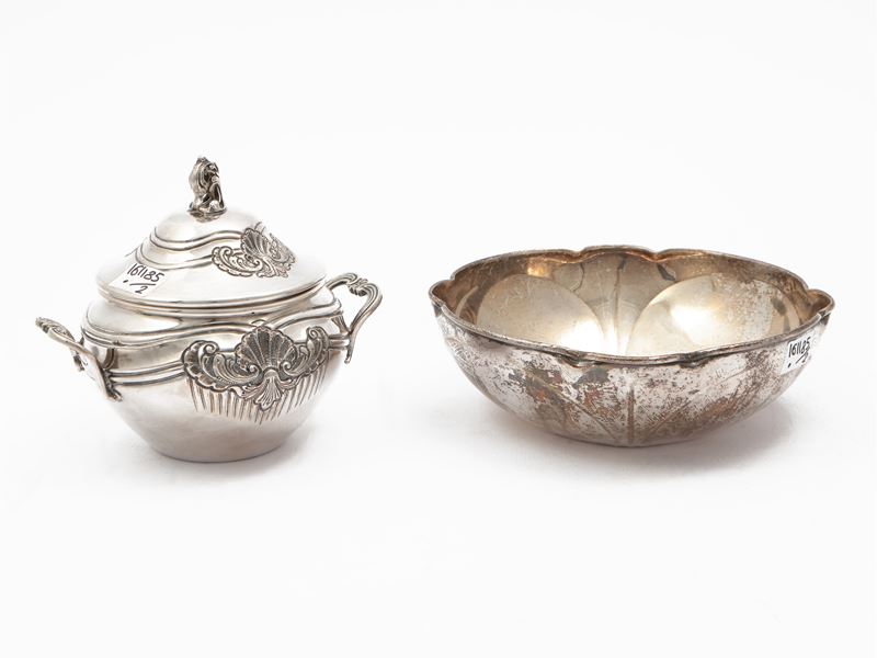 Due Accessori per la Tavola in Argento