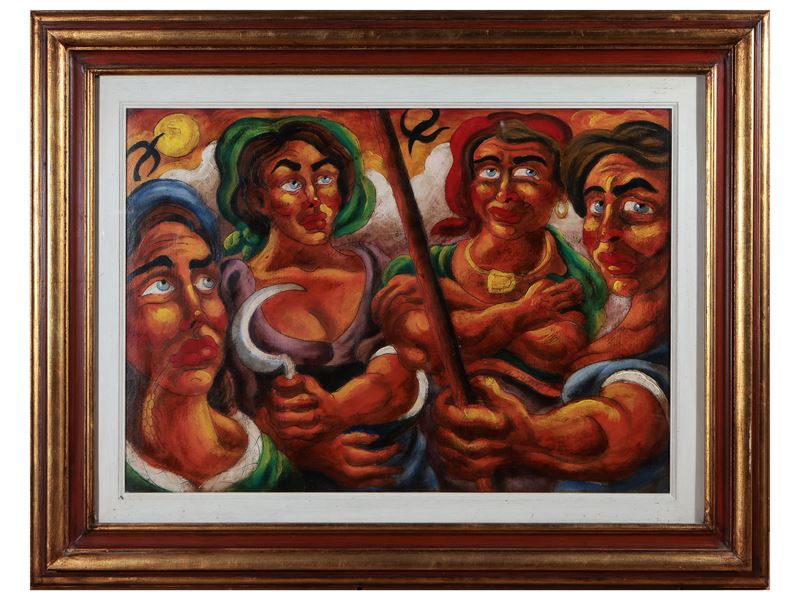 Roberto Sguanci - Donne Contadine 1981