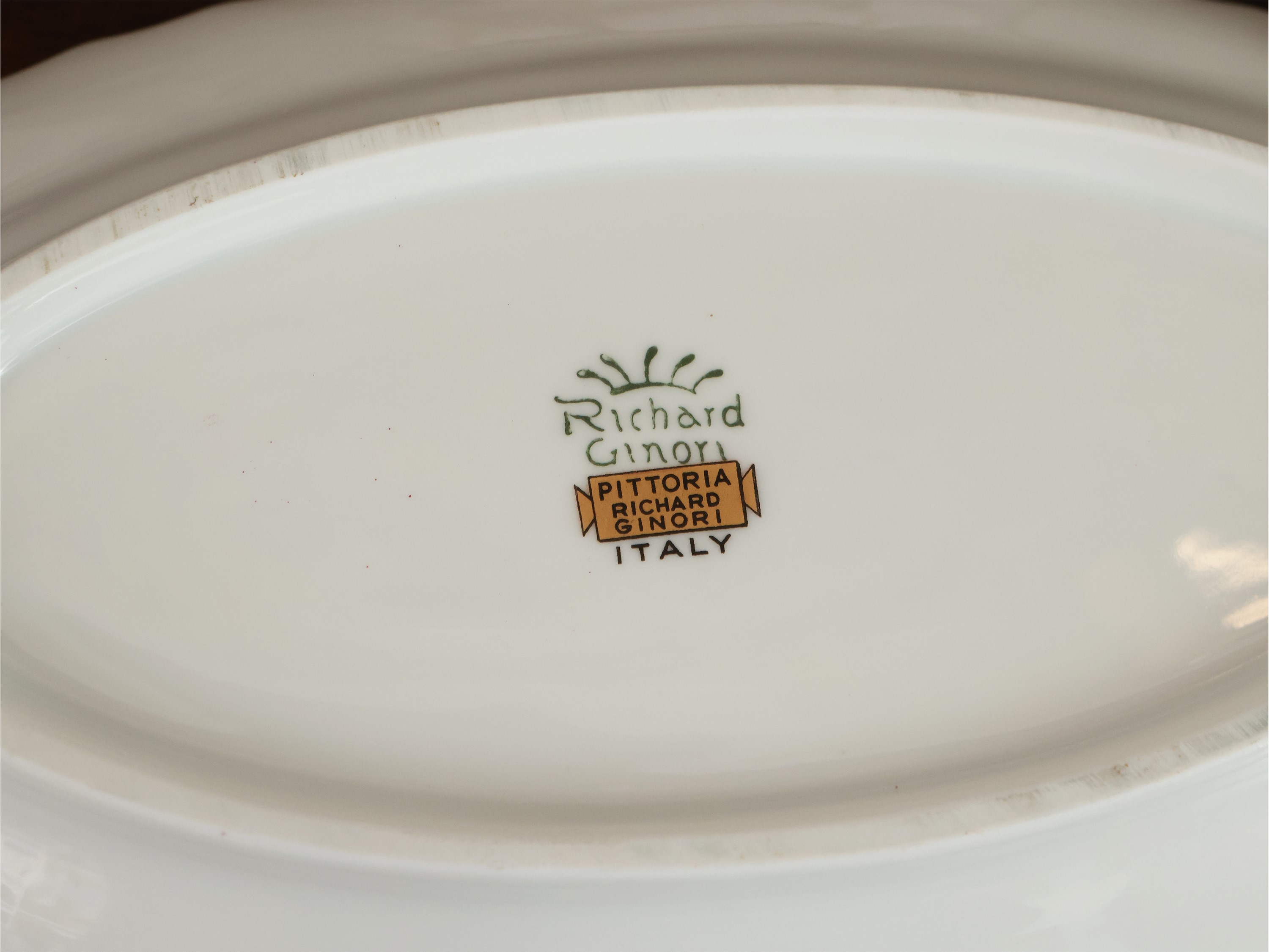 Servizio di Piatti in Porcellana, Richard Ginori