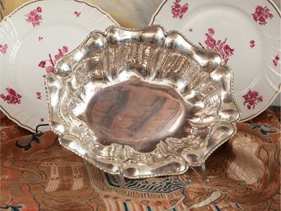 Cestino Porta Bon Bon in Argento