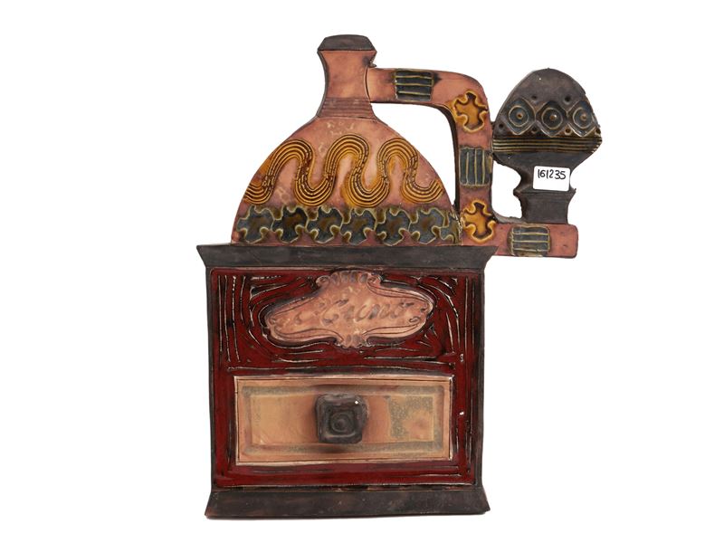 Placca in Terracotta Smaltata, Federigo Fabbrini