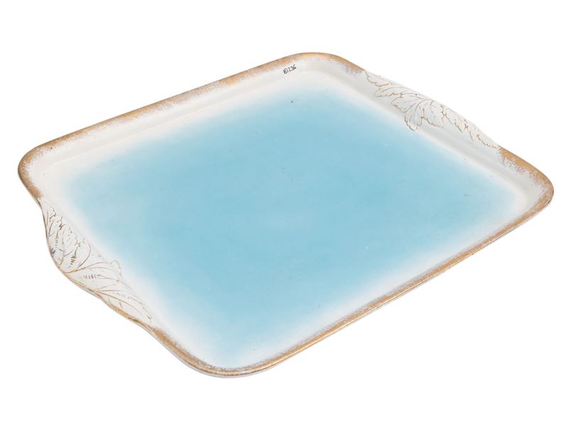 Vassoio in Ceramica Smaltata, Sci Laveno