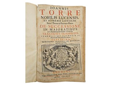 De Succesione in Majoratibus Et Primogenituris Italiae