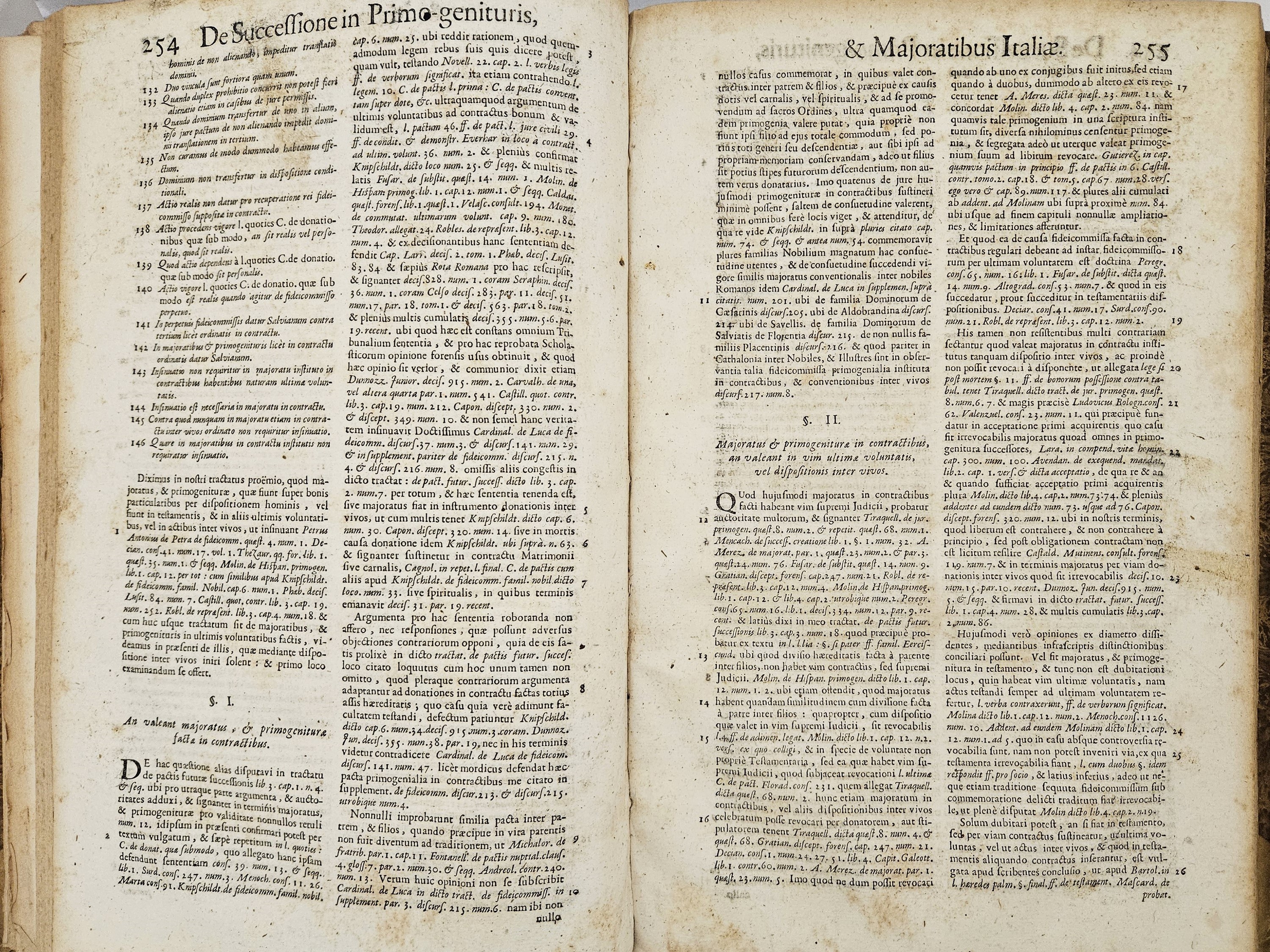 Giovanni Torre - De Succesione in Majoratibus Et Primogenituris Italiae