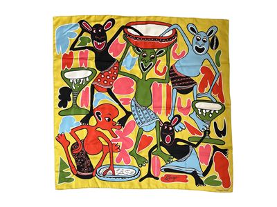 Hermès, Foulard in Seta "lilanga"