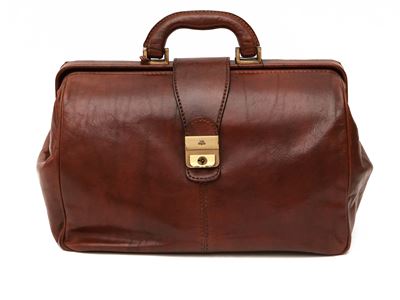 Doctor Bag The Bridge in Pelle Marrone