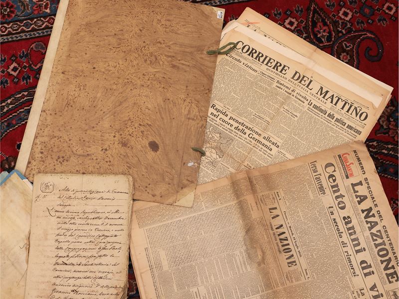 Lotto di Documenti D'epoca