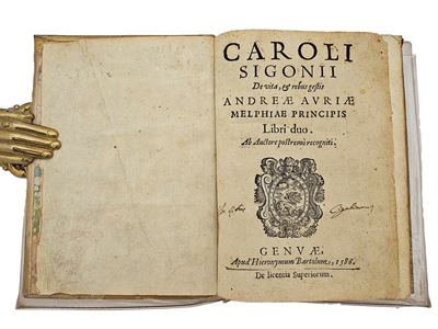 De Vita, Et Rebus Gestis Andreae Auriae Mephiae Principis