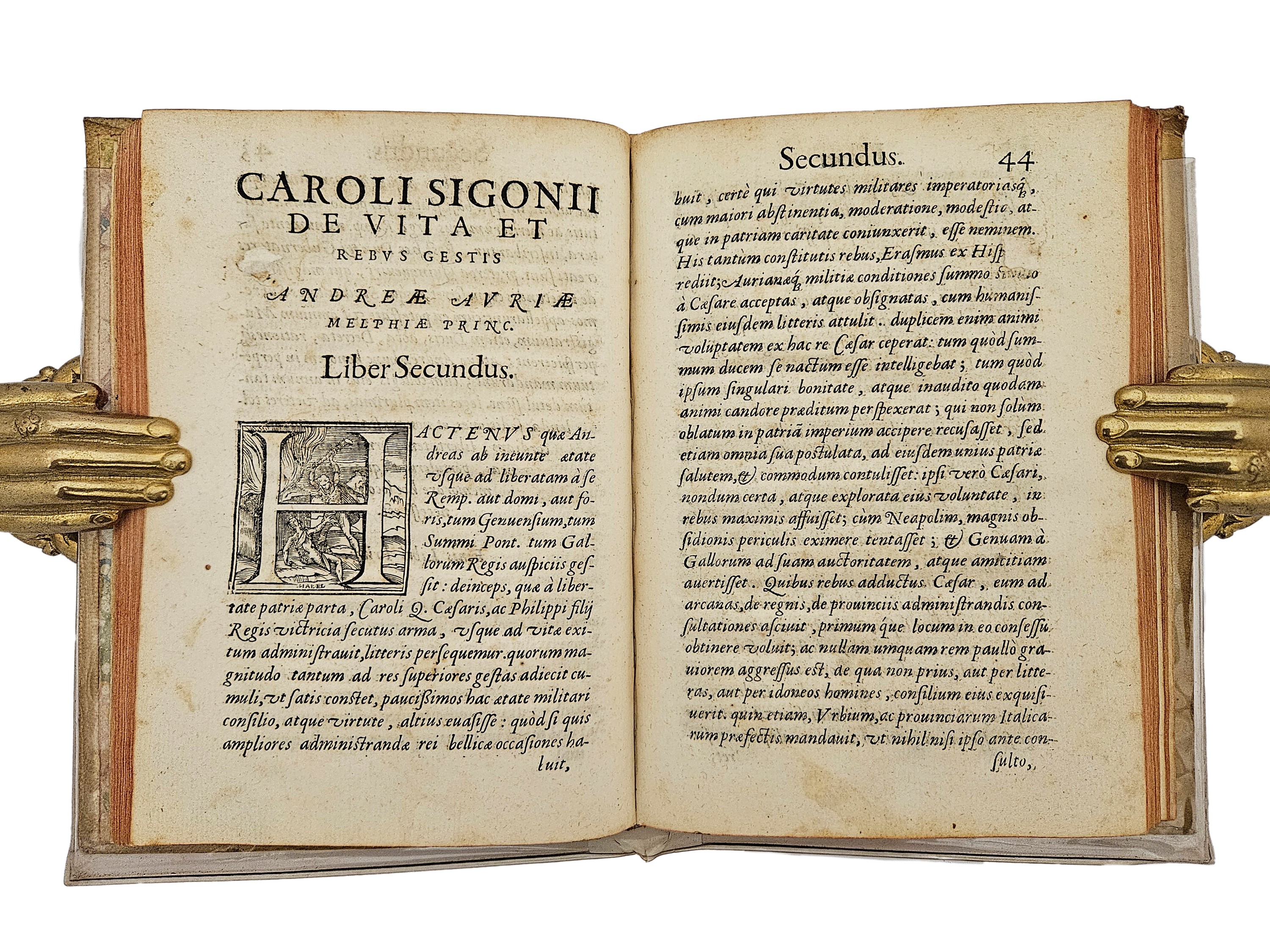 Carlo Sigonio - De Vita, Et Rebus Gestis Andreae Auriae Mephiae Principis