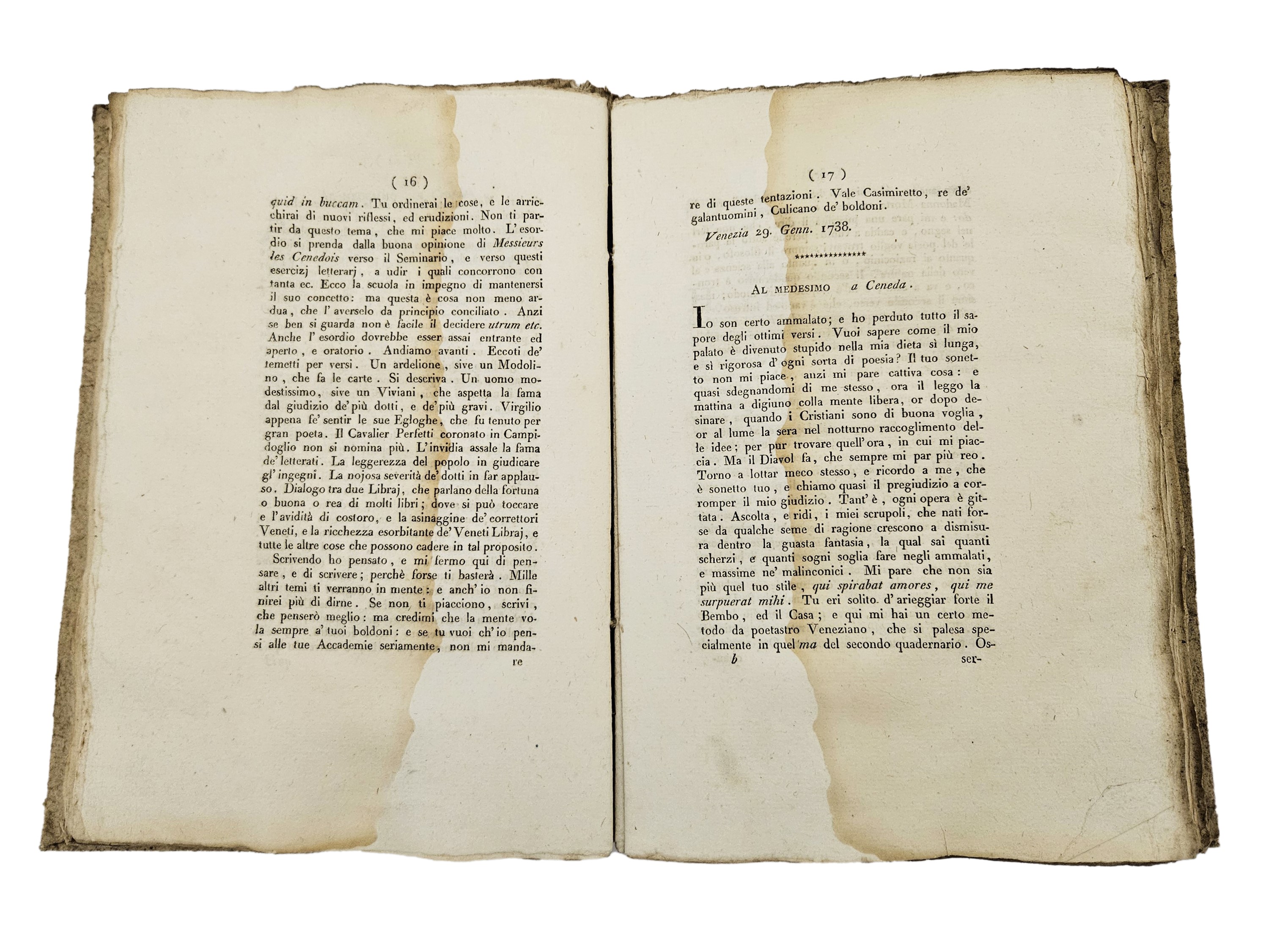 Lettere Familiari Dell'abate Natale Lastesio