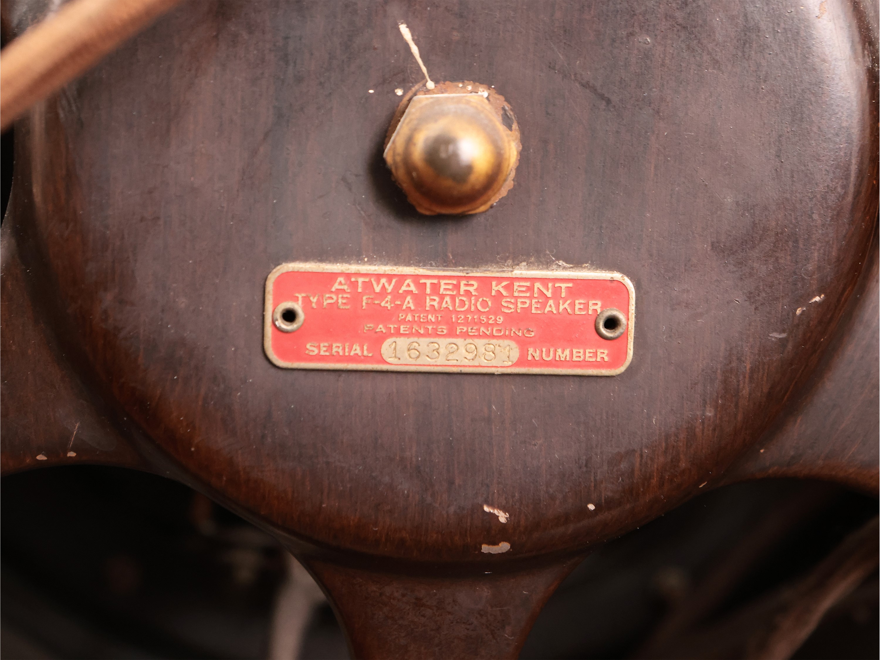 Radio F4a, Atwater Kent