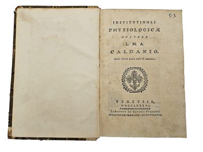 Institutiones Physiologicae Auctore L.M.a. Caldanio