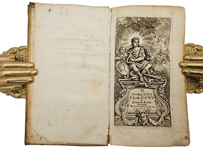 Q Horatius Flaccus a Joanne Bond Illustratus
