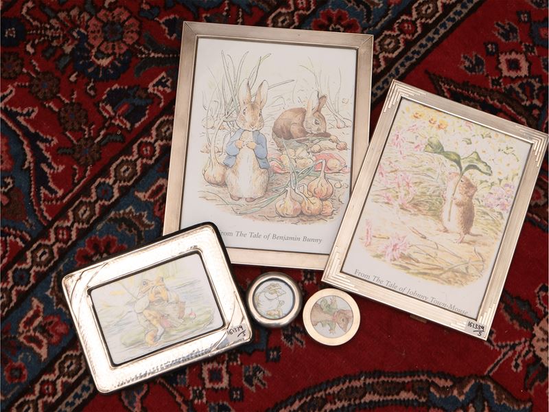 Assortimento di Cornici in Argento
