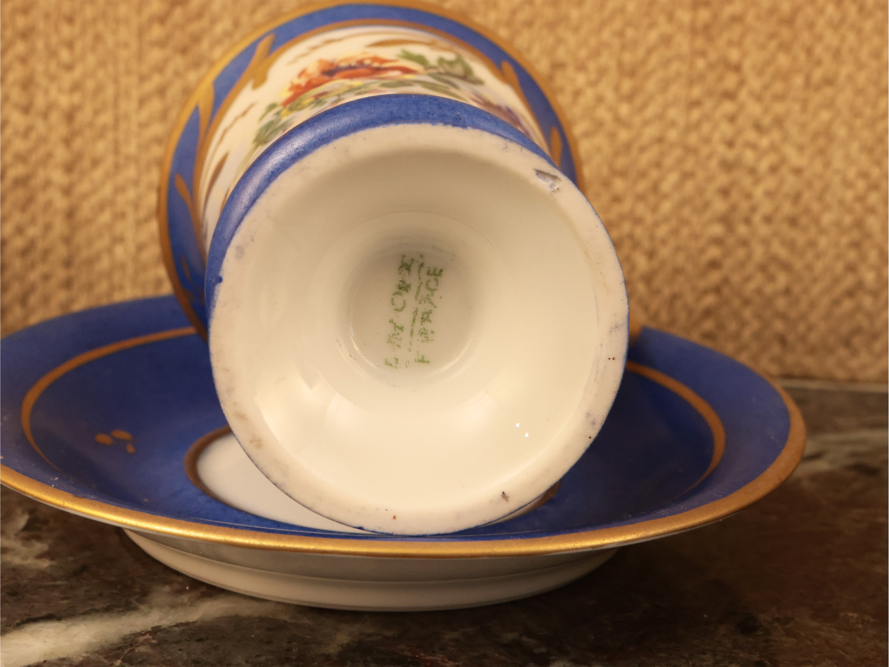 Collezione di Tazzine D'epoca in Porcellana