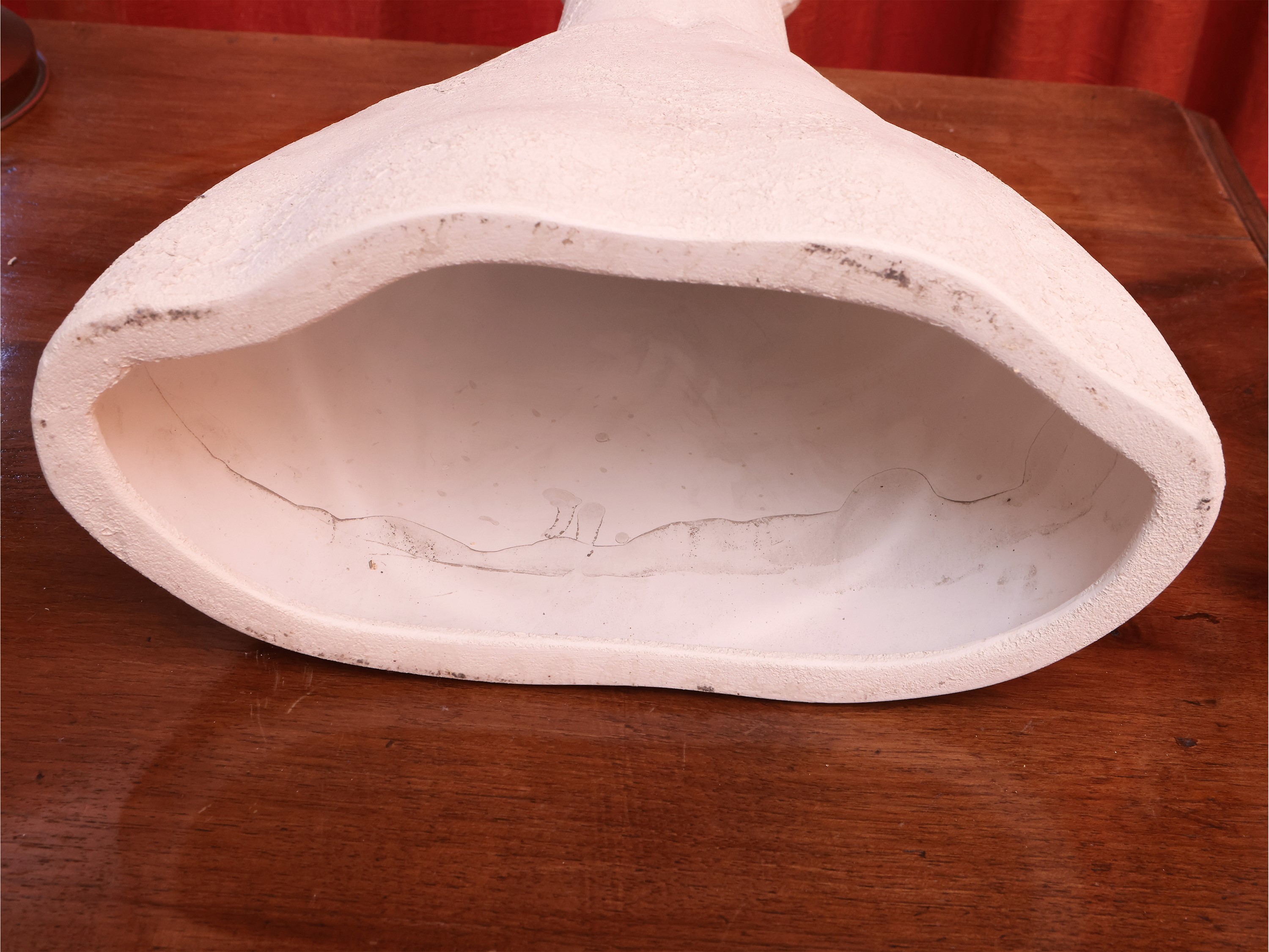 Grande Busto Femmile in Ceramica