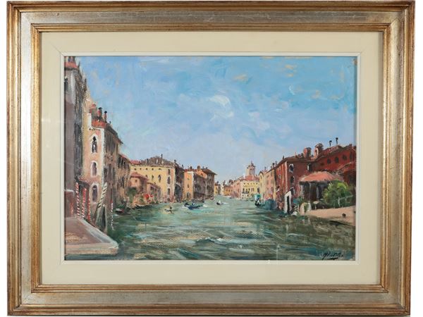 Rutilio Muti - Venezia Canal Grande 1959