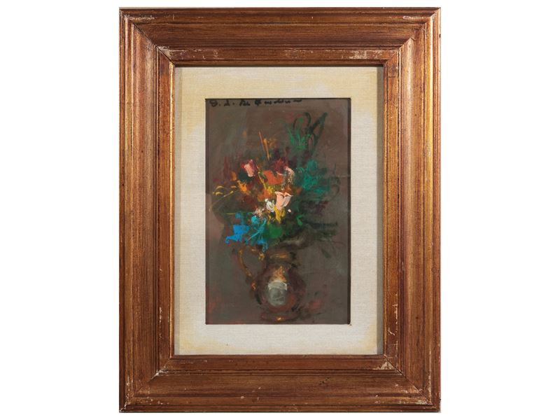 Osman Lorenzo De Scolari - Vaso di Fiori 1977