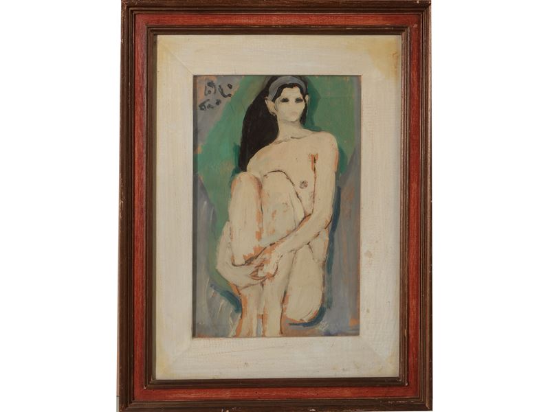 Bruno Paoli - Nudino in Viola Verde 1969
