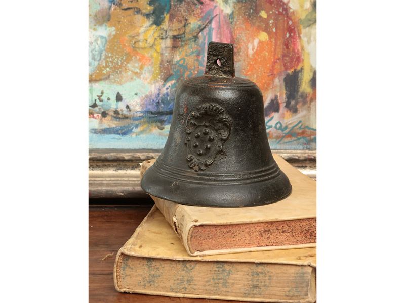 Antica Campana in Bronzo con Stemma Mediceo