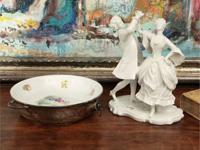 Lotto di Accessori in Porcellana, Richard Ginori