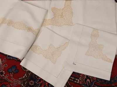 Lenzuolo Matrimoniale in Lino Bianco