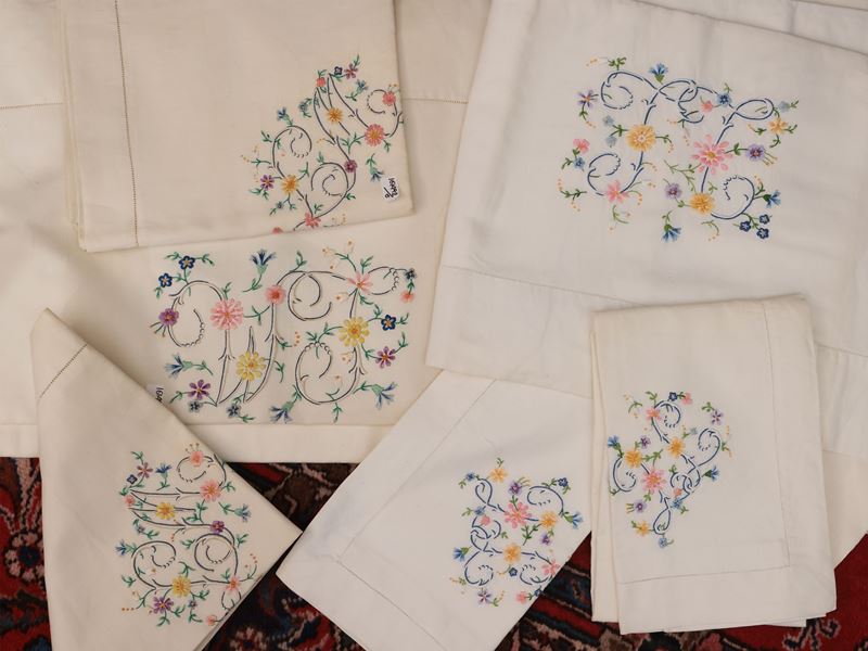 Due Lenzuola Matrimoniali in Lino