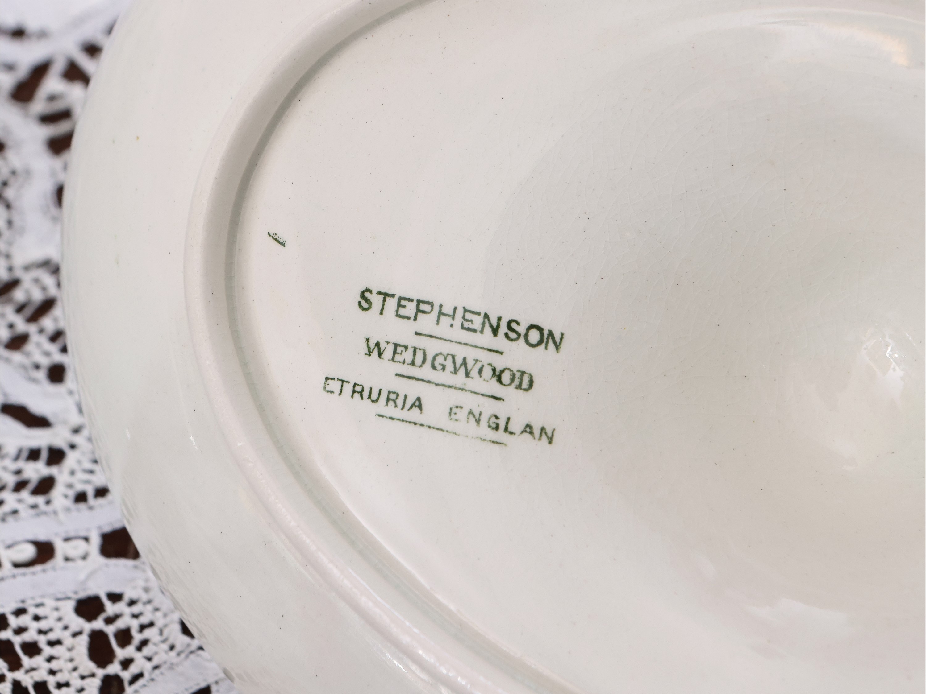 Servizio di Piatti in Terraglia, Wedgwood