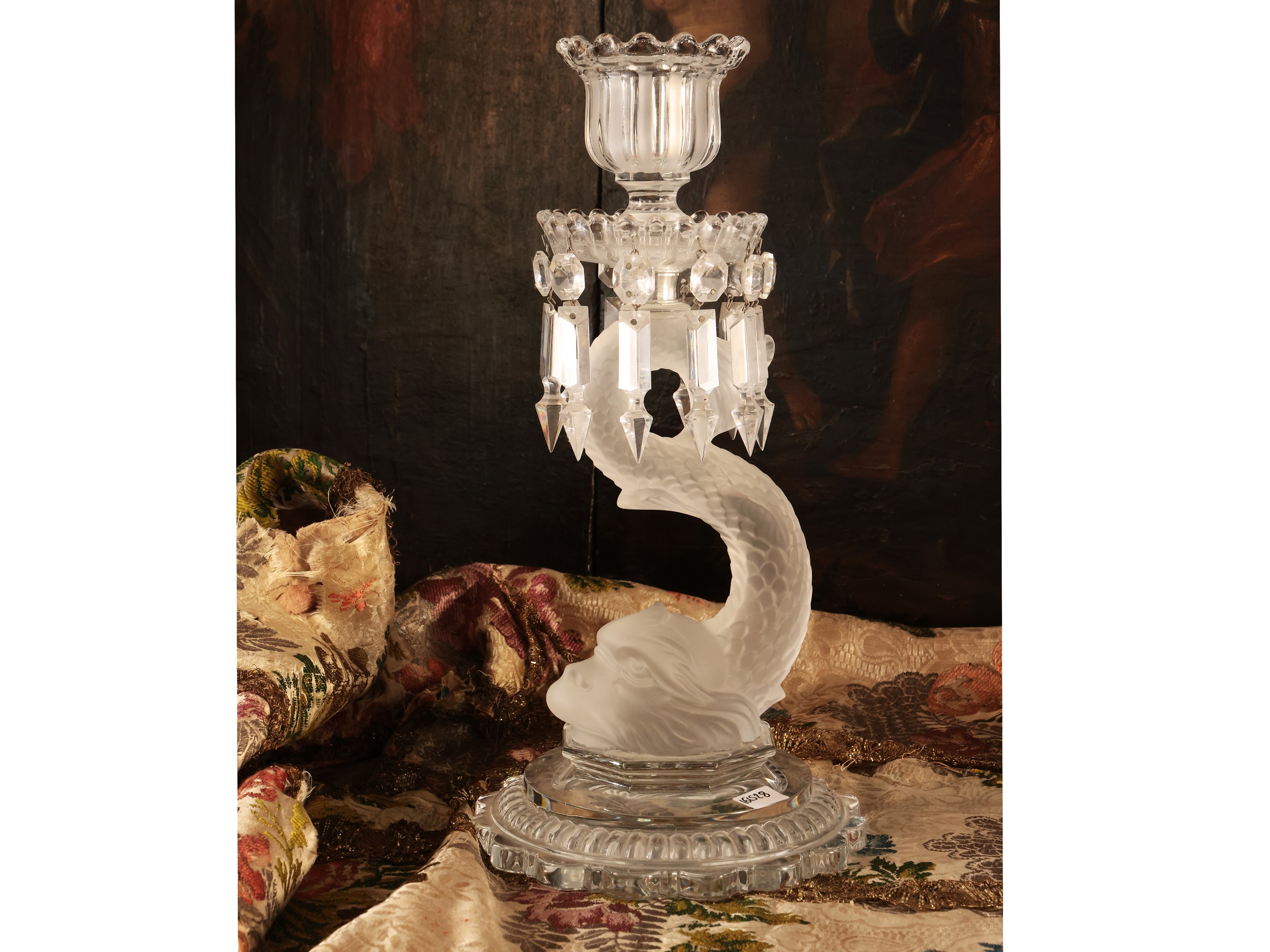 Candeliere Dauphin in Cristallo, Baccarat