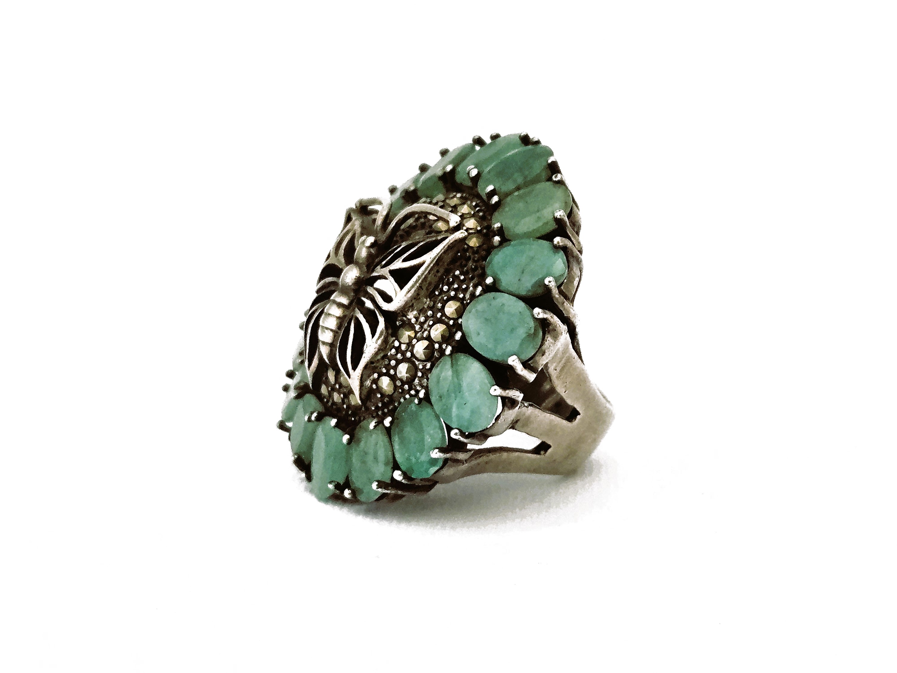 Grande Anello Animalier in Argento Sterling 925