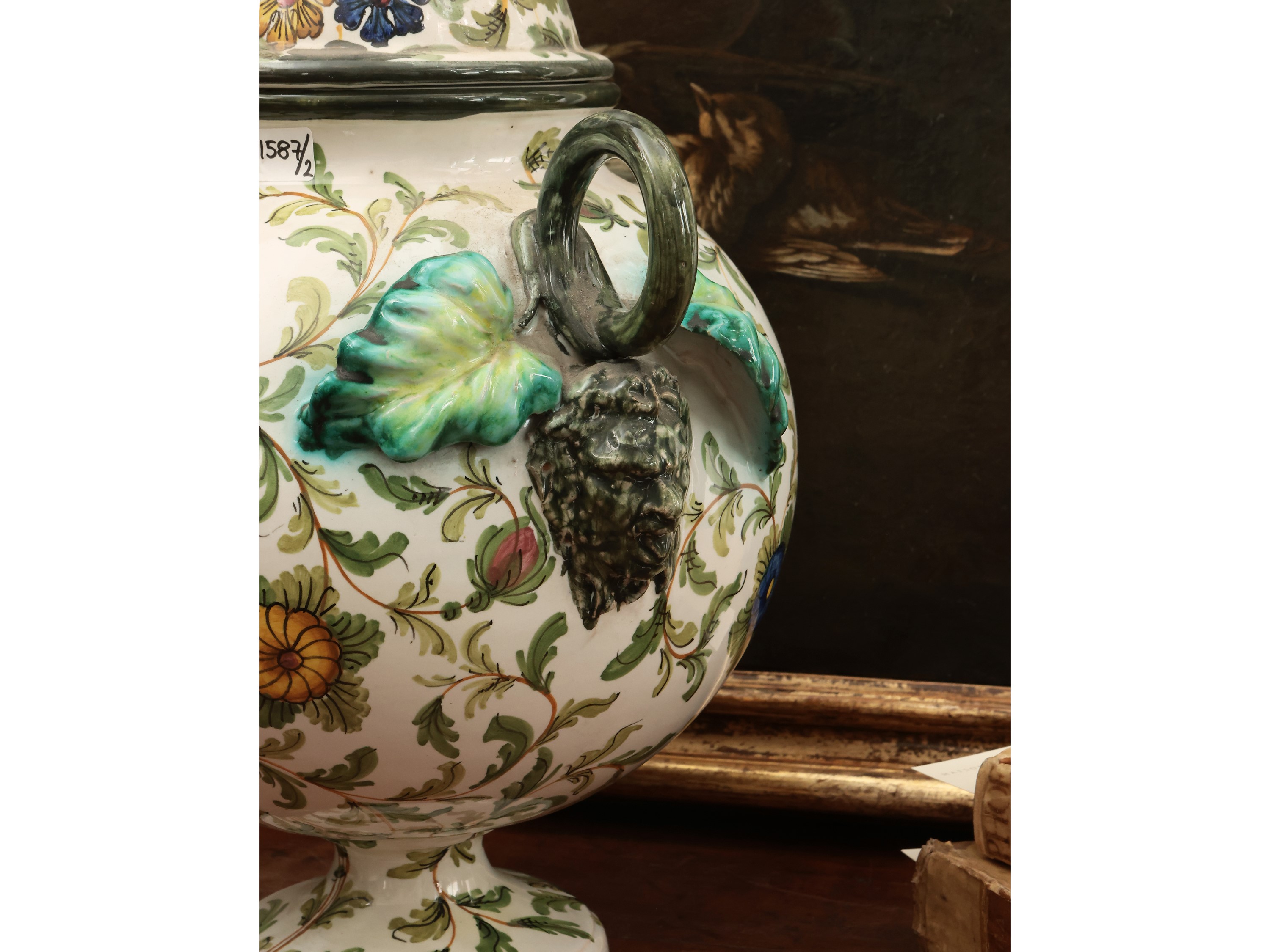 Coppia di Vasi Globulari in Ceramica