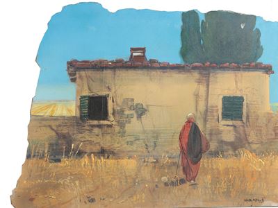 Paesaggio con Viandante