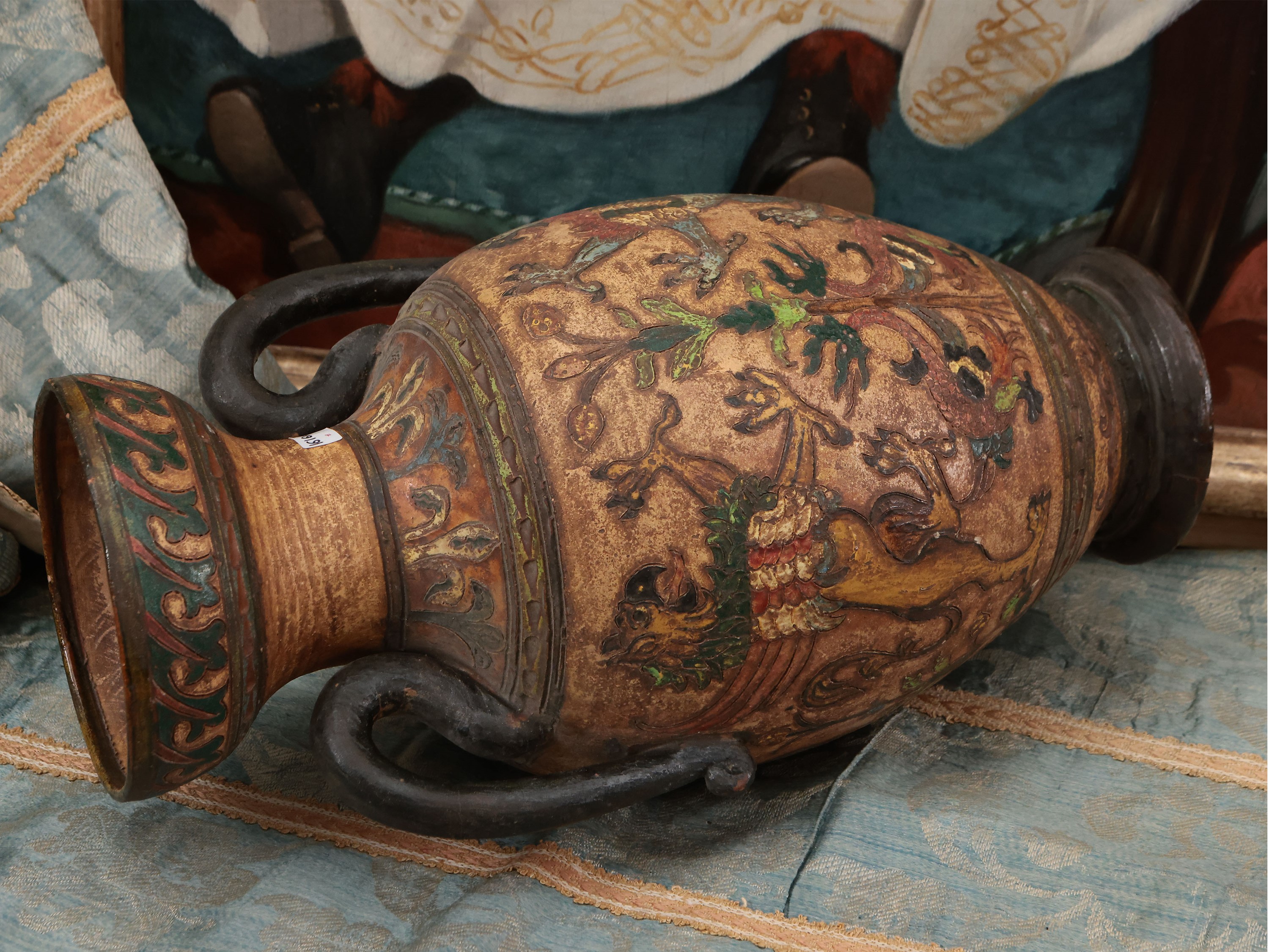 Vaso Ad Anfora in Terracotta di Montopoli
