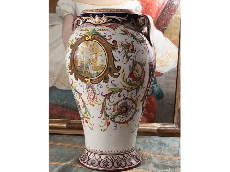 Orcetto in Ceramica Smaltata di Faenza